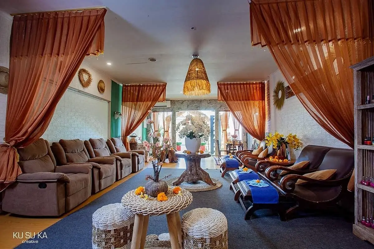 waiting room in spa nusa dua